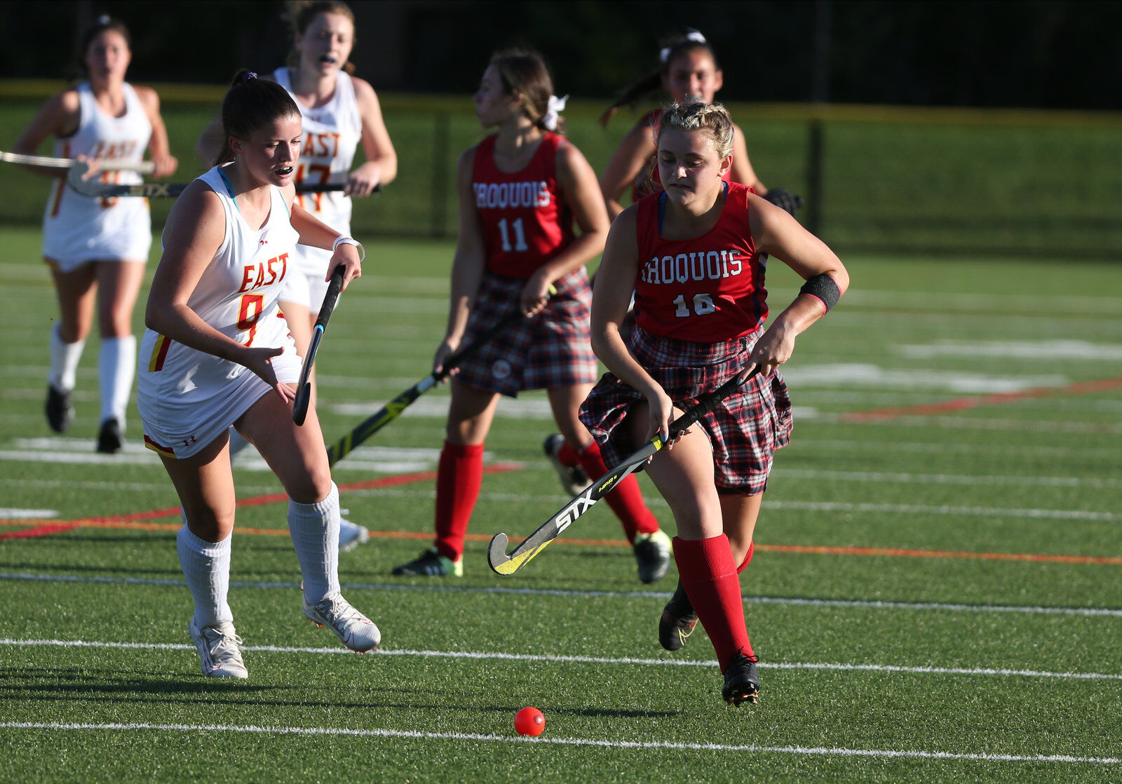 Iroquois takes on Williamsville East in girls field hockey